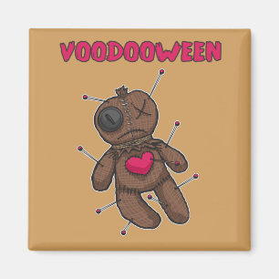 Voodoo Doll - Halloween Toy Magnet