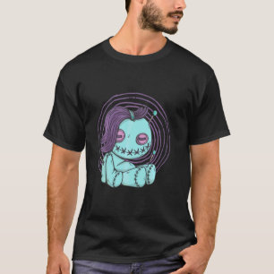 Voodoo Doll Happy Halloween Kostüm Party Dress T-Shirt