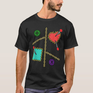 Voodoo Doll Kostüme Frauen Mädchen Halloween Shi K T-Shirt