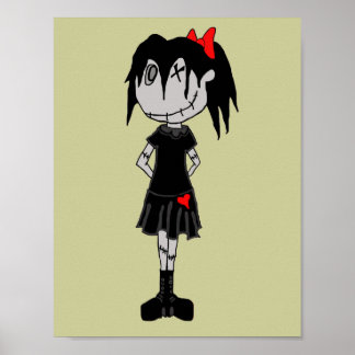 Voodoo Dollies "Angel Truelove" Poster