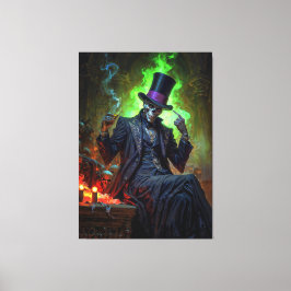 Voodoo Gentleman Baron Samedi Leinwanddruck