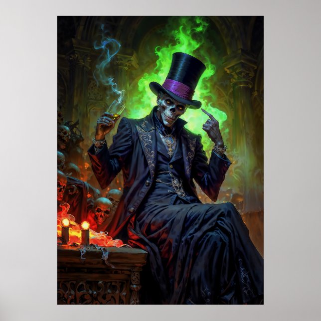 Voodoo Gentleman Baron Samedi Poster (Vorne)