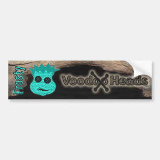 Voodoo Heads ~ Höhle Autoaufkleber