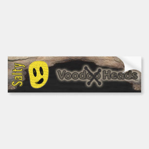 Voodoo Heads ~ Höhle Autoaufkleber