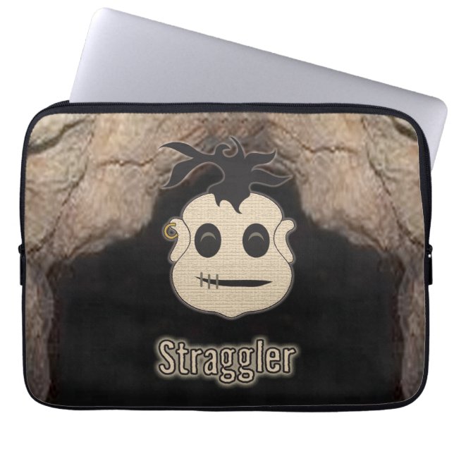 Voodoo Heads ~ Höhle Laptopschutzhülle (Vorderseite)