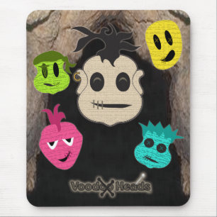 Voodoo Heads ~ Höhle Mousepad