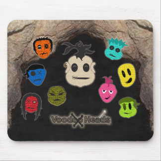 Voodoo Heads ~ Höhle Mousepad
