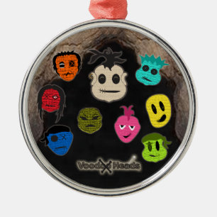 Voodoo Heads ~ Höhle Ornament Aus Metall