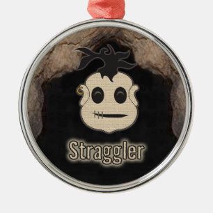 Voodoo Heads ~ Höhle Silbernes Ornament