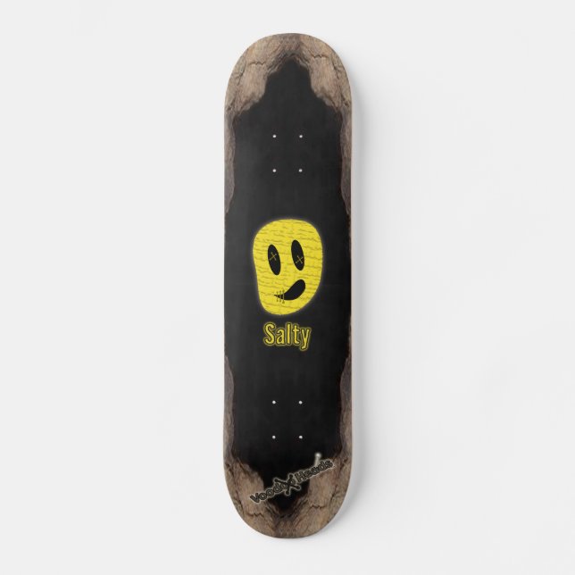 Voodoo Heads ~ Höhle Skateboard (Vorderseite)