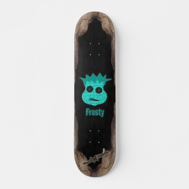 Voodoo Heads ~ Höhle Skateboard (Vorne)
