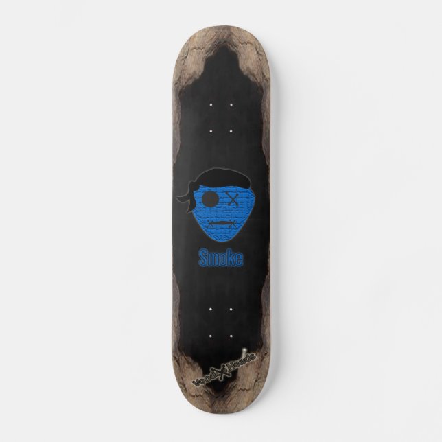 Voodoo Heads ~ Höhle Skateboard (Vorderseite)