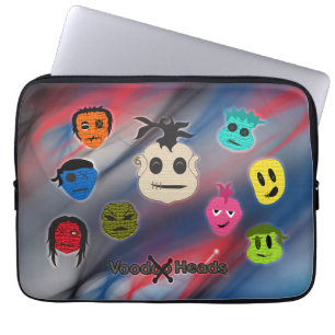 Voodoo Heads ~ Spirituosen Laptopschutzhülle