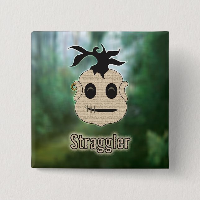 Voodoo Heads ~ Sumpf Button (Vorderseite)