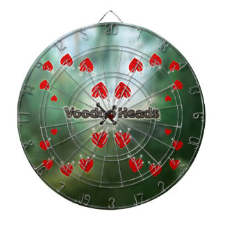 Voodoo Heads ~ Sumpf Dartscheibe