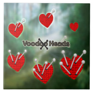 Voodoo Heads ~ Sumpf Fliese