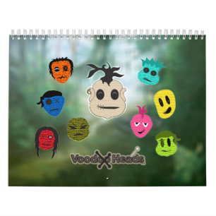 Voodoo Heads ~ Sumpf Kalender