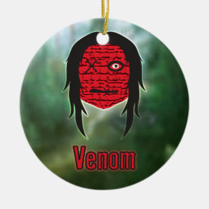 Voodoo Heads ~ Sumpf Keramik Ornament