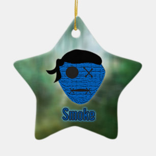 Voodoo Heads ~ Sumpf Keramikornament