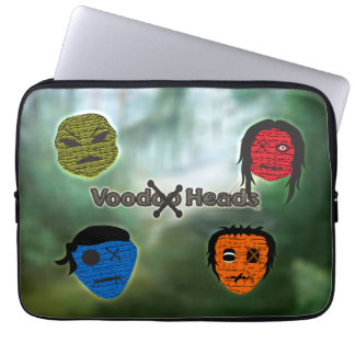 Voodoo Heads ~ Sumpf Laptopschutzhülle