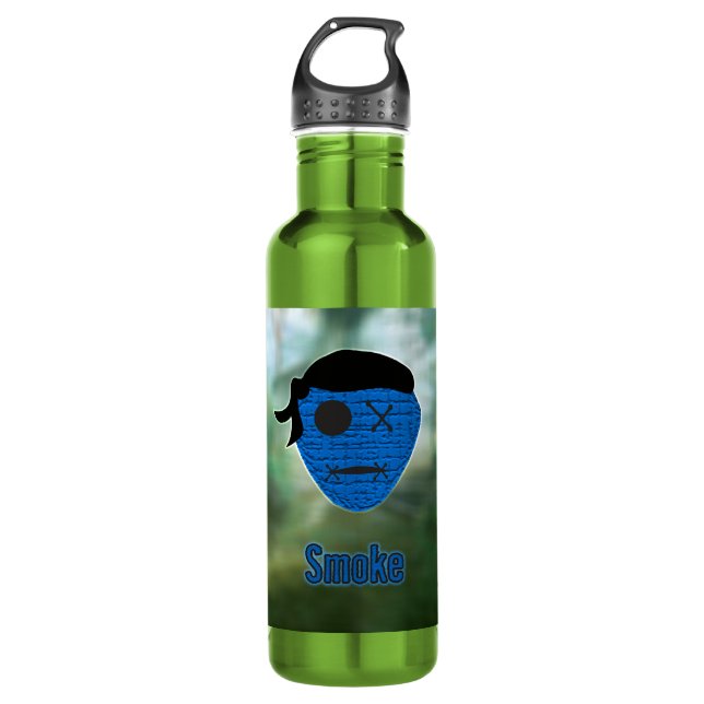 Voodoo Heads ~ Sumpf Trinkflasche (Vorderseite)