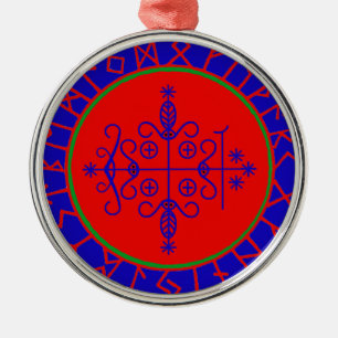 Voodoo Magik - Papa Legba Silbernes Ornament