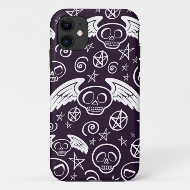 "Voodoo-" Muster Case-Mate iPhone Hülle (Rückseite)