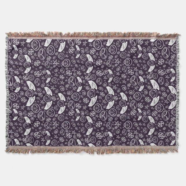 "Voodoo-" Muster Decke (Vorderseite)