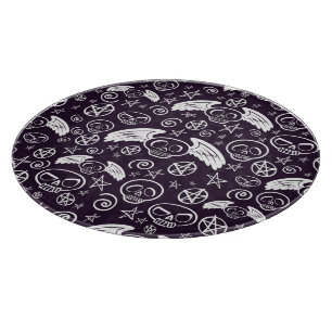 "Voodoo-" Muster Schneidebrett