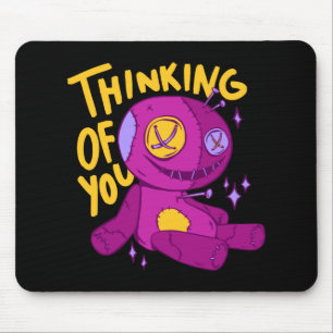 Voodoo-Puppe - DENKE AN DICH Mousepad