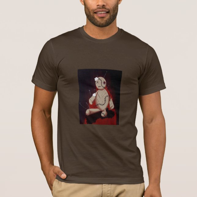 Voodoo-Puppen-T - Shirt - besonders angefertigt (Vorderseite)