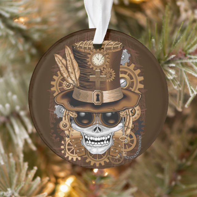 Voodoo-Retro-Maschine Ornament (Baum)
