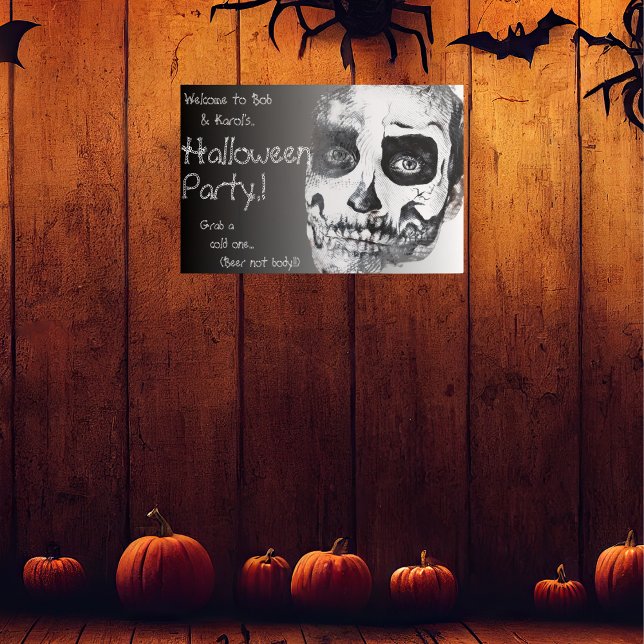 Voodoo Smile Halloween-Party Poster (Voodoo Smile Halloween Party Poster)
