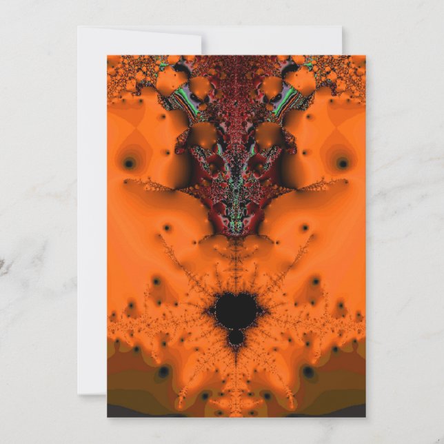 Voodoo Spirit Halloween Einladung (Vorderseite)