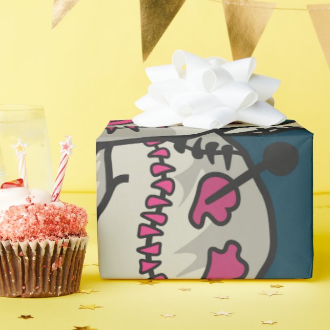 Voodoo-Token 10 cm x 2,5 m Wrapping Paper Geschenkpapier (Geburtstagsparty)