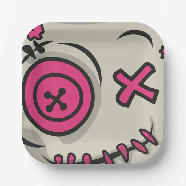 Voodoo Token 7" Platine Pappteller (Vorderseite)