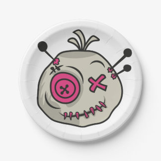 Voodoo Token 7" Rundpapierplatte Pappteller