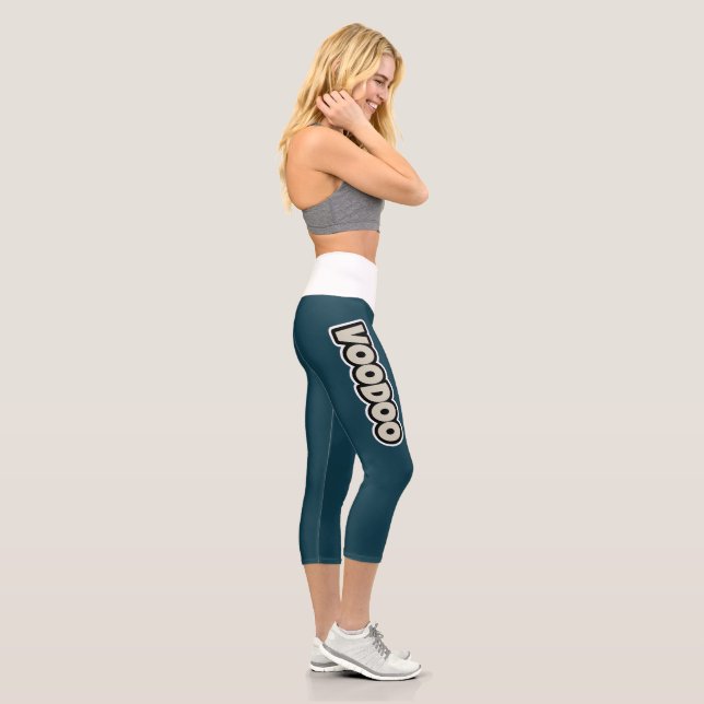 Voodoo Token Hochwaisted Yoga Capris (Rechts)
