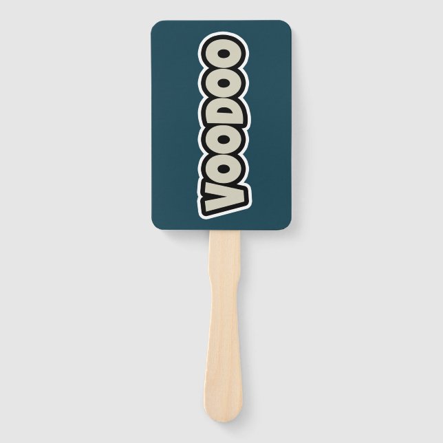 Voodoo-Token-Rectangle-Programmlüfter Fächer (Vorderseite)