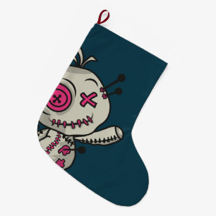 Voodoo Token Weihnachtssock Großer Weihnachtsstrumpf