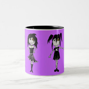 Voodoo-Transportwagen Zweifarbige Tasse