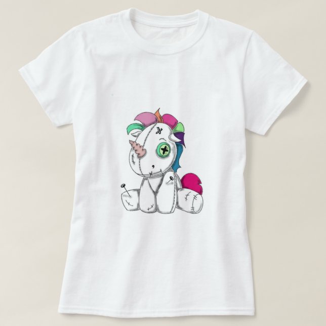 Voodoo Unicorn T-Shirt (Design vorne)