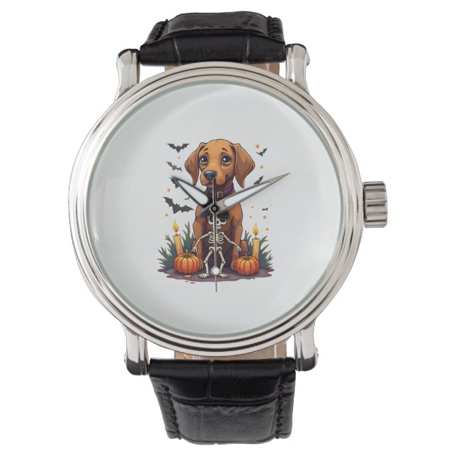 Voodoo Vizsla Dog Armbanduhr (Vorderseite)