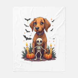 Voodoo Vizsla Dog Fleecedecke