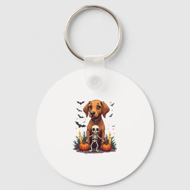 Voodoo Vizsla Dog Schlüsselanhänger (Vorderseite)