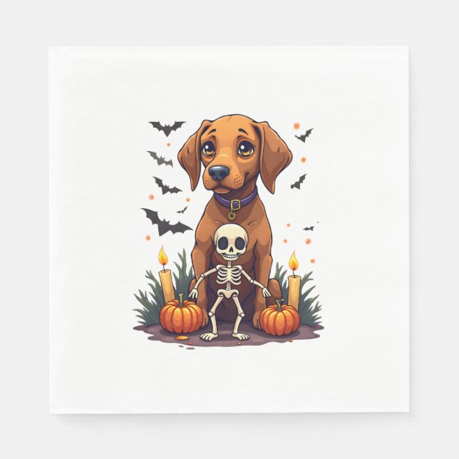 Voodoo Vizsla Dog Serviette (Vorderseite)