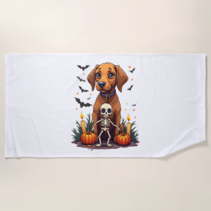 Voodoo Vizsla Dog Strandtuch