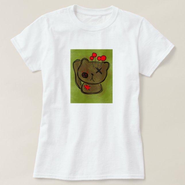 VoodooKitty T-Shirt (Design vorne)
