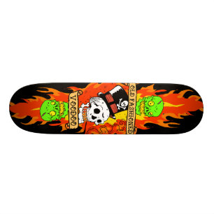 Voodooschädel Skateboard