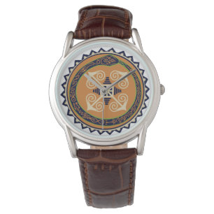 VooDou-Uhr - Oroburous-Chaos-Symboluhr Armbanduhr